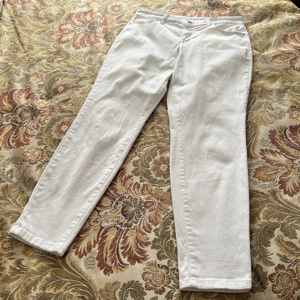 Style & Co  White Skinny Jeans - Size 12S